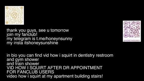 honey_sunshine free recording from 