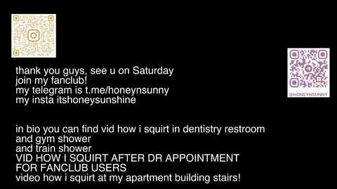 honey_sunshine free recording from 2024-11-14 14:04:00