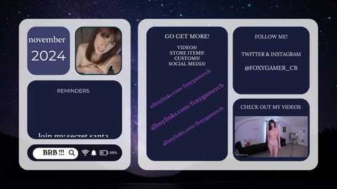 foxy_gamer free recording from 2024-11-16 06:28:00