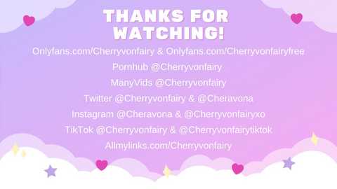 cherryvonfairy free recording from 2025-01-05 00:50:00