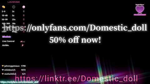 domestic_doll free recording from 