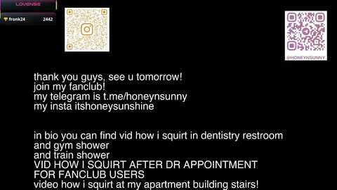 honey_sunshine free recording from 2025-07-03 15:34:00