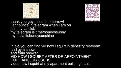 honey_sunshine free recording from 2025-07-11 17:57:00