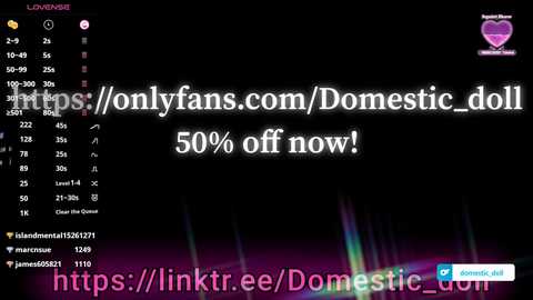 domestic_doll free recording from 