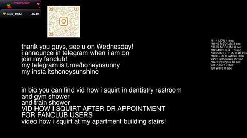 honey_sunshine free recording from 2025-08-11 14:02:00