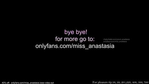 yours_anastasia free recording from 