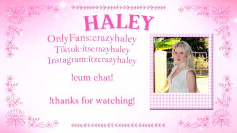 haleycrazy free recording from 