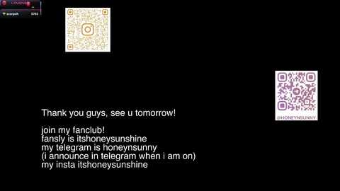 honey_sunshine free recording from 