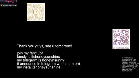 honey_sunshine free recording from 
